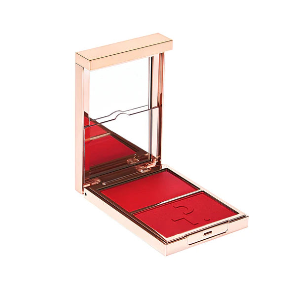 PATRICK TA DOUBLE TAKE CREME&amp;POWDER BLUSH SHE LEFT ME ON RED