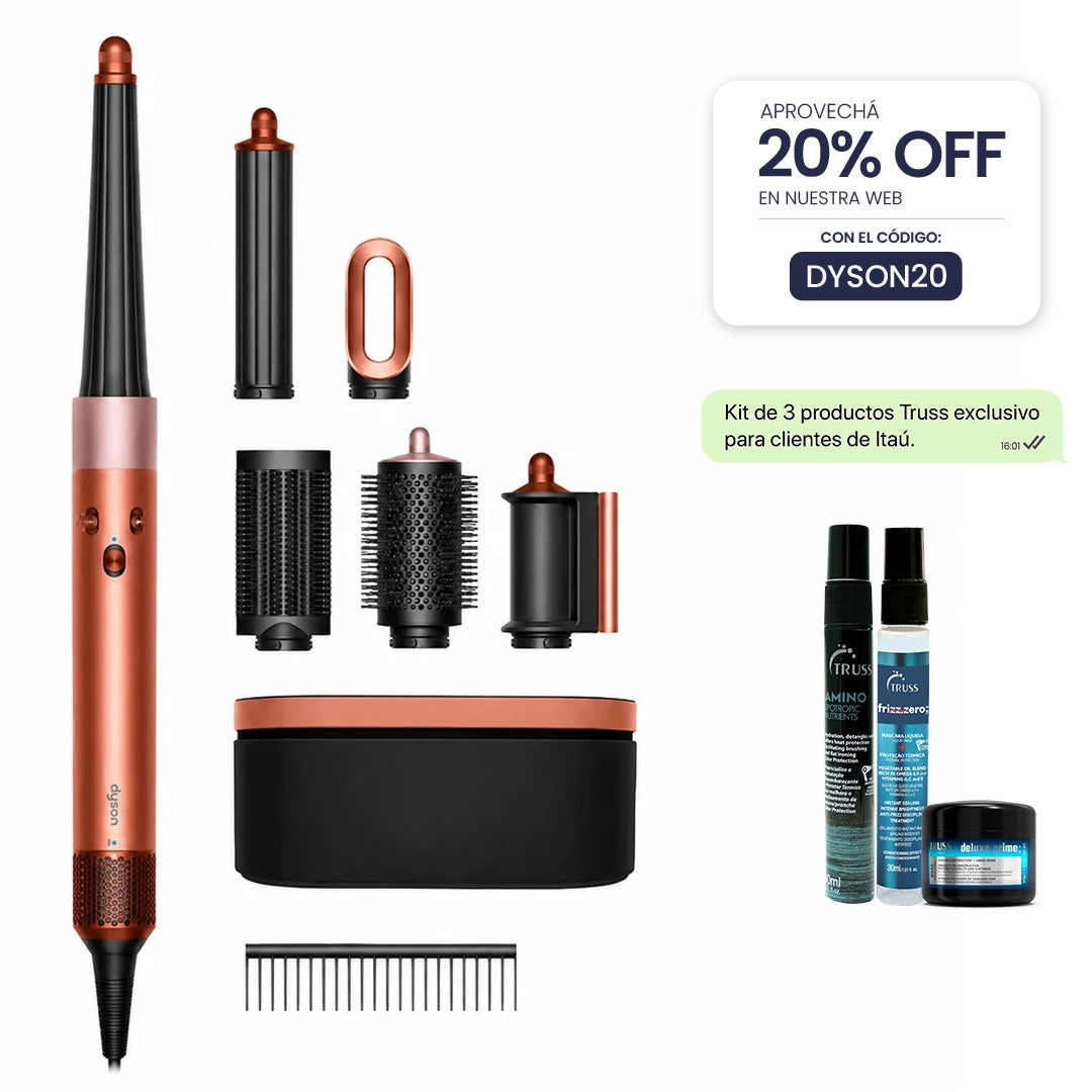Modelador de Pelo Dyson 220V airwrap Complete Long Volumise