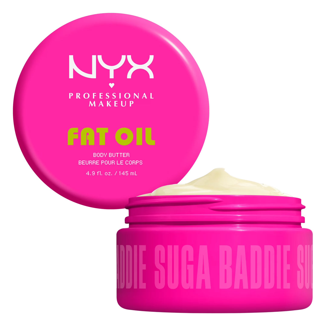 NYX FAT OIL BODY BUTTER CLEAR  145ML FOBBO1
