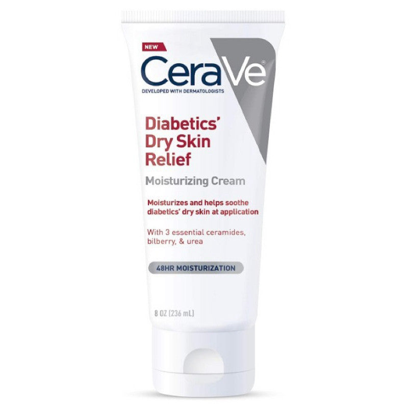 CERAVE DIABETICS DRY SKIN RELIEF MOISTURIZING CREAM 236ML