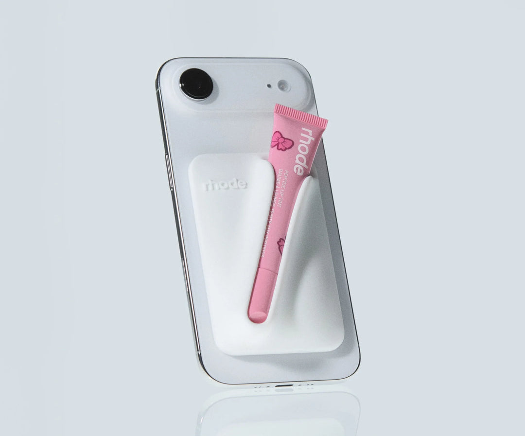RHODE SNAP-ON LIP CASE WHITE